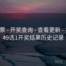 49彩票 - 开奖查询 - 查看更新 - 指南，49选1开奖结果历史记录